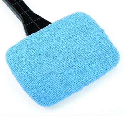 Detachable 13 inch Window Brush Microfiber Wiper Cleaner Cleaning Brush with Cloth Pad Car Auto Cleaner Cleaning Tool Brush